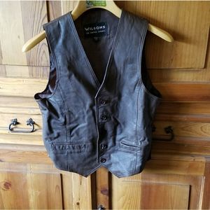 Vintage 1980s Wilson Leather Vest